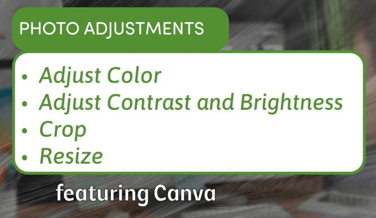 How to Edit and Resize Images in Canva (Beginner-Friendly Guide)